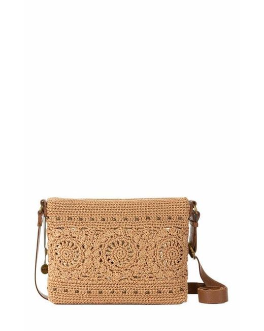 The Sak Natural Melrose Crossbody Leather Bag