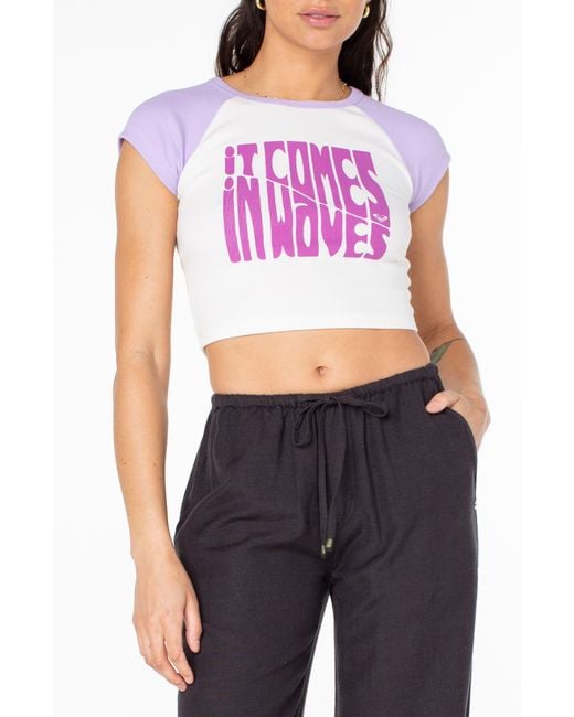 Roxy Purple Comes