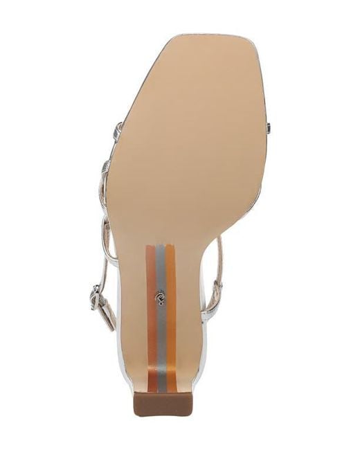 Sam Edelman White Elissa Slingback Sandal