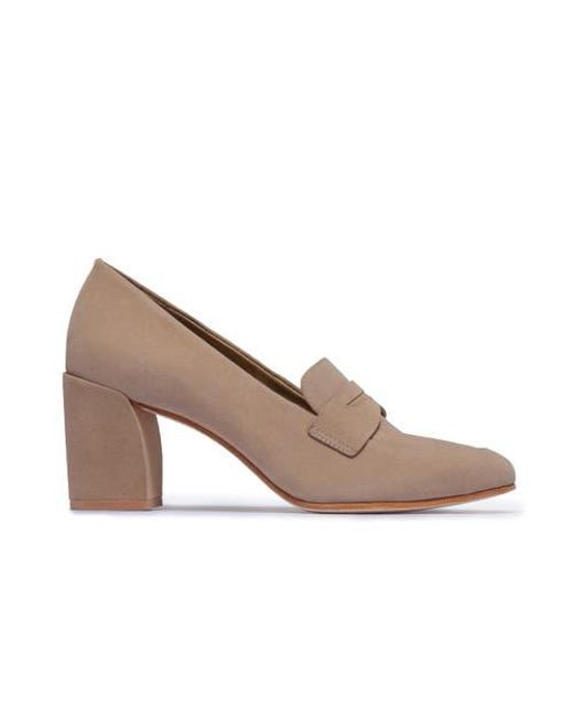 Bernardo White Nevaeh Loafer Pump