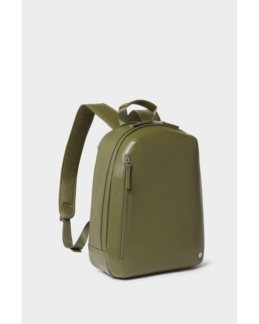 Osprey Green The Venture Leather Backpack for men