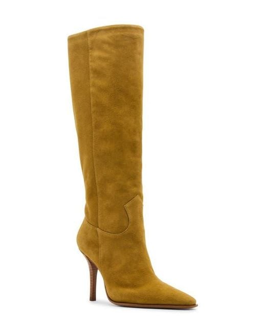 Steve Madden Brown Wescot Knee High Boot
