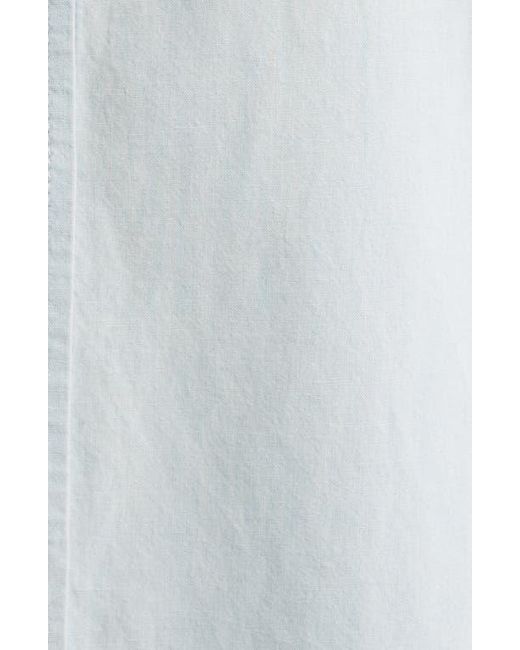 FRAME White Heritage Patch Button-Down Shirt
