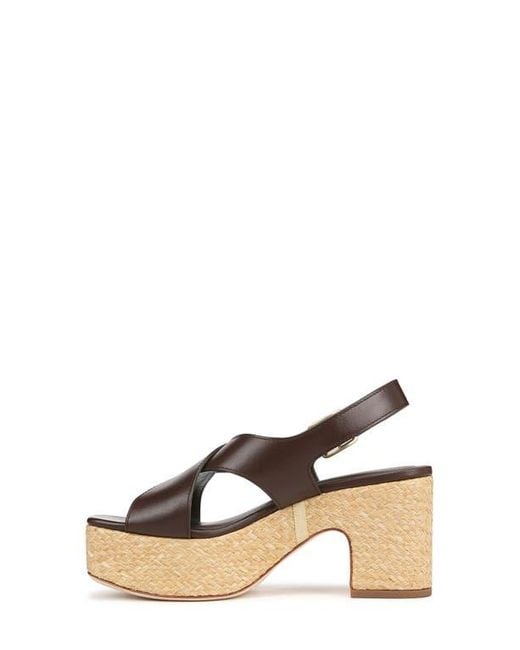 Vince Multicolor Clementina Slingback Platform Sandal