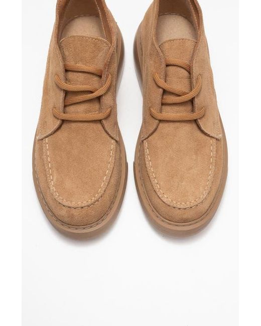 Forever & Always Shoes Brown Lilya Leather Chukka Boot