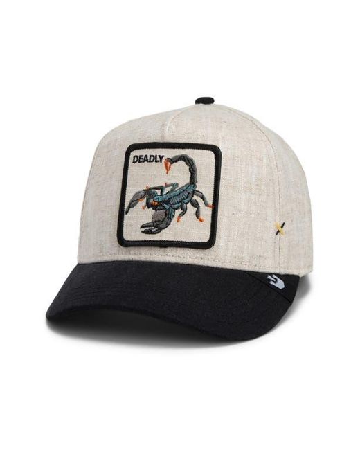 Goorin Bros Black Lethal Twill Baseball Cap for men