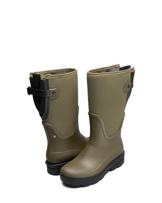 Bogs Green Hazel Tall Adjustable Calf Rain Boot