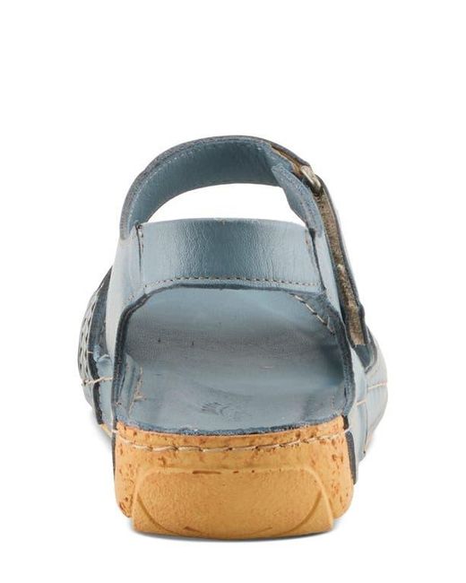 Spring Step Blue Galaire Sandal
