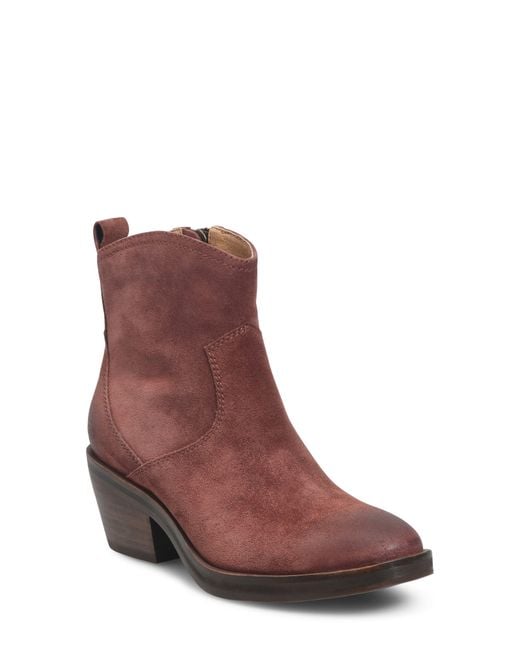 Söfft Purple Shaelynn Bootie
