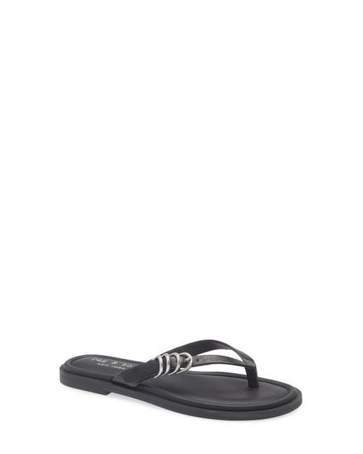 Rag & Bone Blue Gia Flip Flop