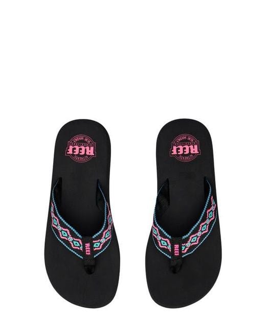 Reef Black Sandy Flip Flop