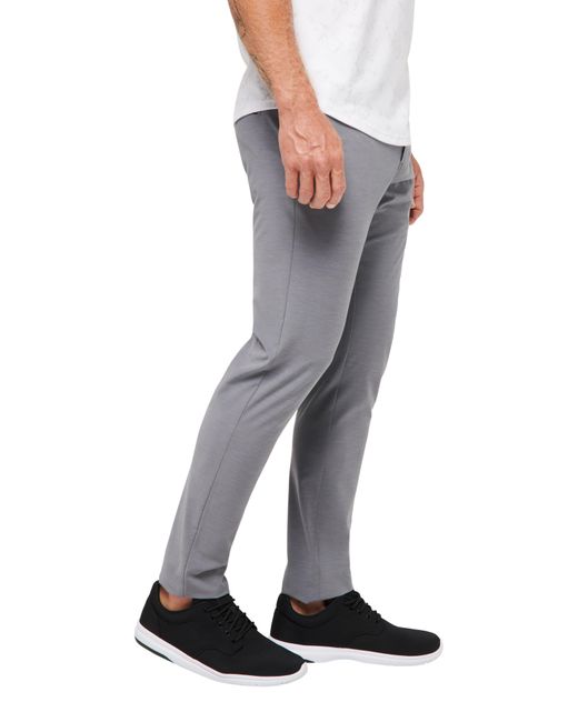 Travis Mathew Gray Open To Close Chinos for men