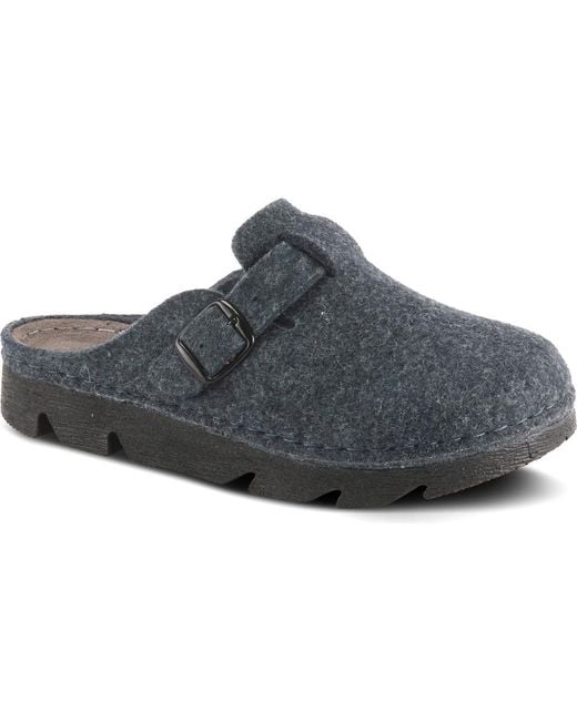 Flexus by Spring Step Gray Clogger Mule