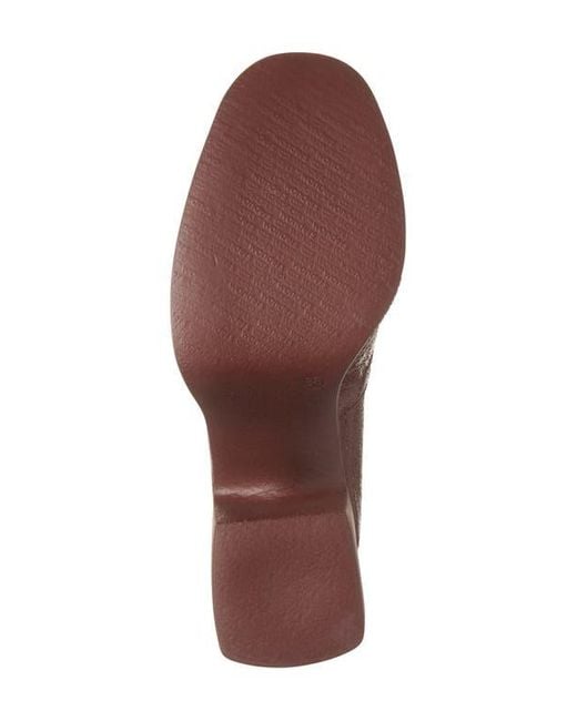 Wonders Red Mary Jane Platform Pump