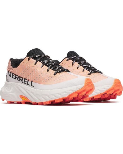 Merrell Red Agility Peak 5 Running Shoe
