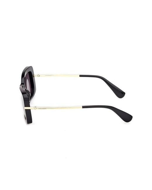 Max Mara Multicolor 54Mm Rectangular Sunglasses