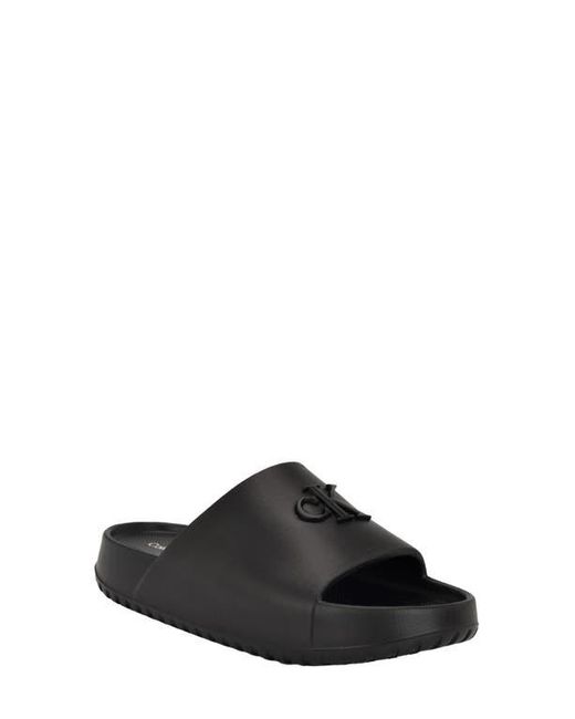 Calvin Klein Black Nanzey Slide Sandal