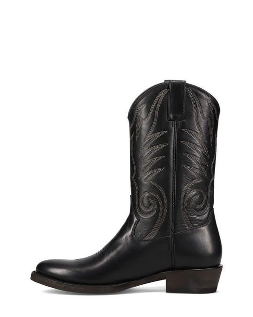 Frye Black Grady Western Boot for men