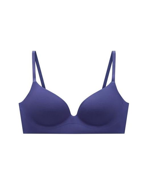 Thirdlove Blue Zero Edge Wireless Push-Up Bra