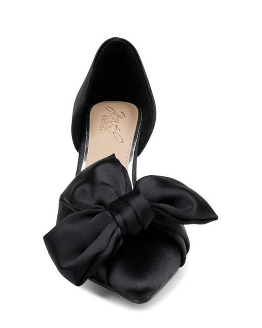 Badgley Mischka Black Sidney Pointed Toe D'Orsay Pump