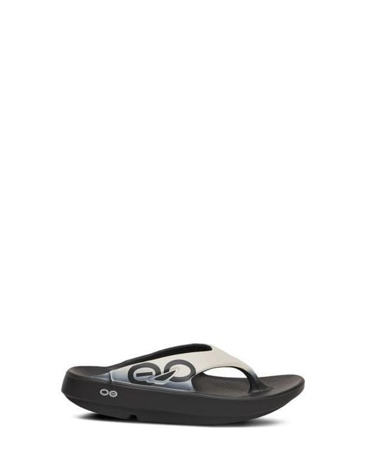 OOFOS Black Ooriginal Flip Flop for men