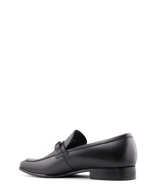 Blake McKay White Dylan Bit Apron Toe Loafer for men