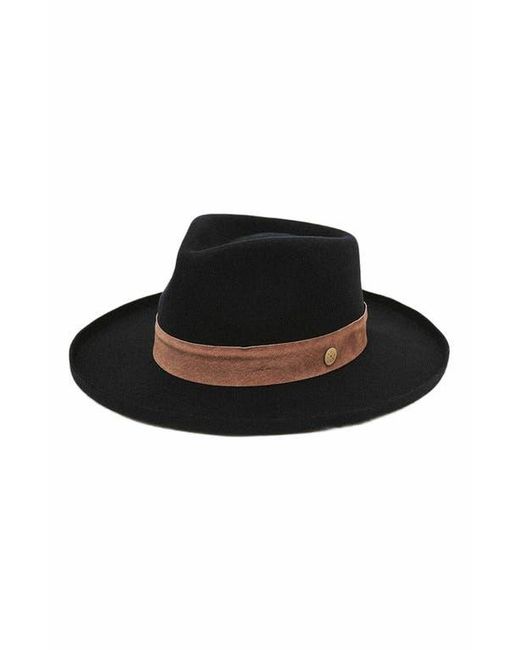 Two Roads Hat Co. Black Echo Park Fedora Hat for men