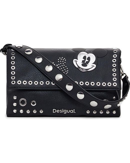 Desigual Black Mickey Mouse Crossbody Bag