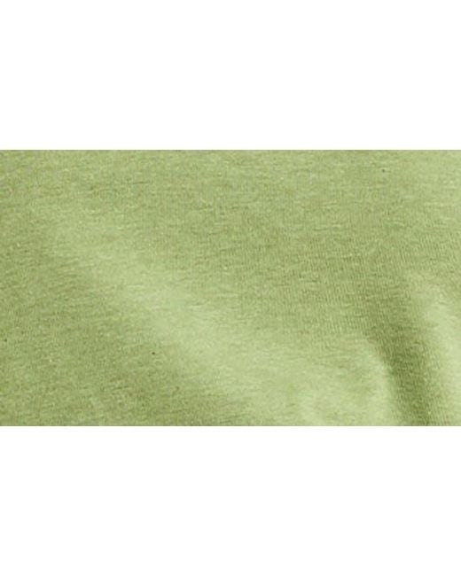 Seasalt Cornwall Green Easel Stretch Organic Cotton Top
