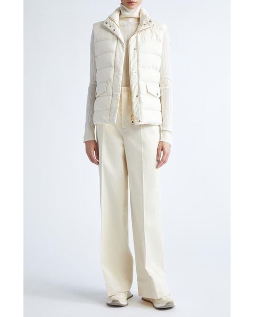Moncler Natural Besset Down Puffer Vest