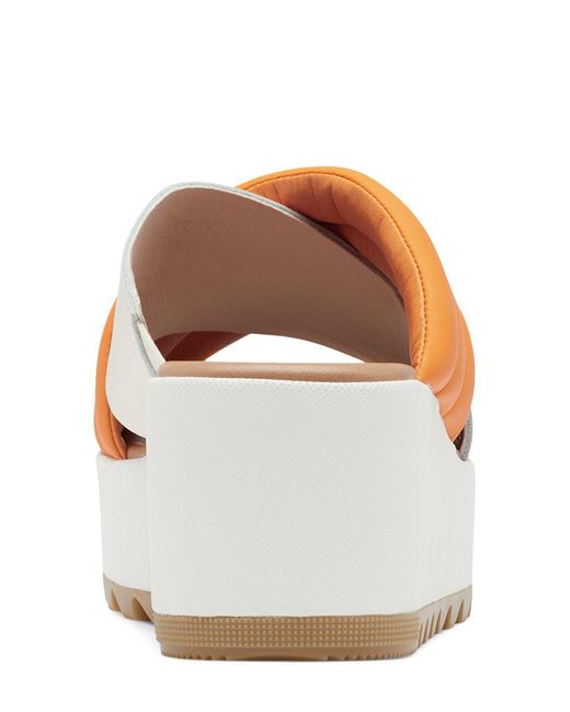 Sorel Multicolor Cameron Puff Flatform Slide Sandal