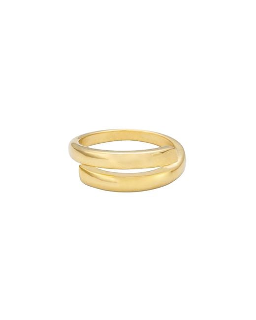 Ettika Metallic Smooth Wrap Ring