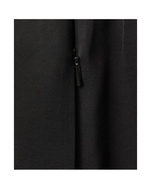 Mango Black Gathered Maxi Skirt