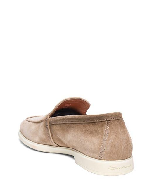 Santoni Natural Malibu Loafer for men