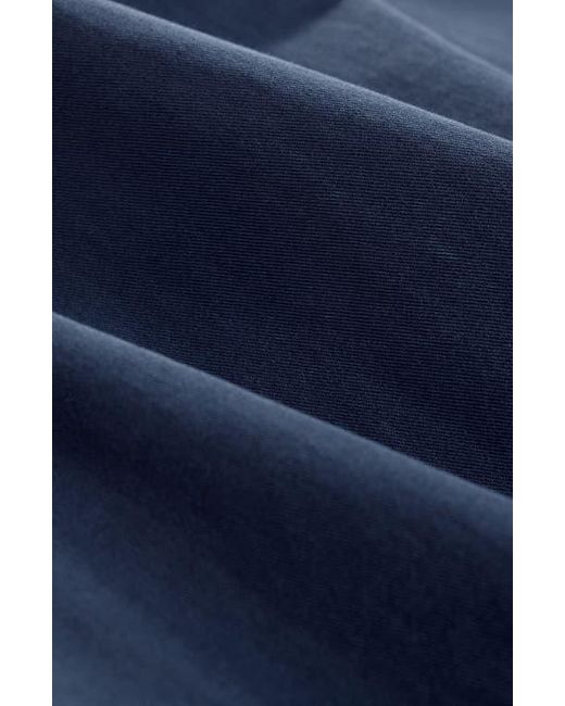Bugatchi Blue Stretch Cotton Pants for men