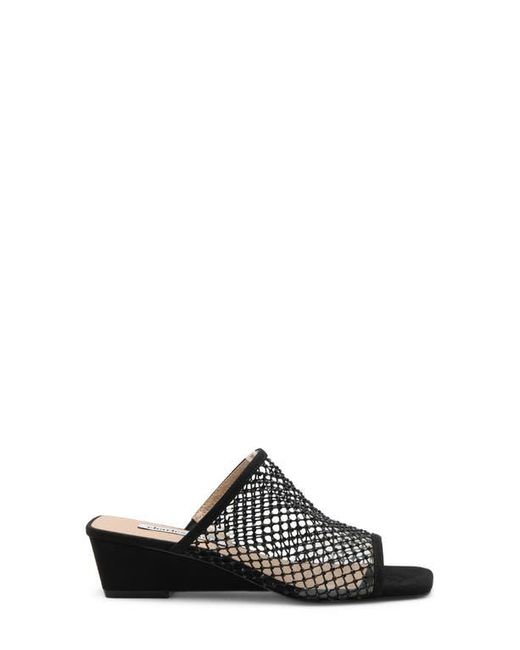Charles David Black Noolie Wedge Sandal