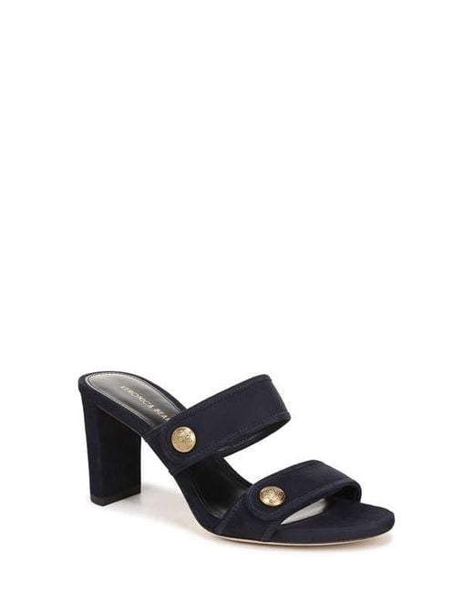 Veronica Beard Tia Macrame Sandal in Pale Gold