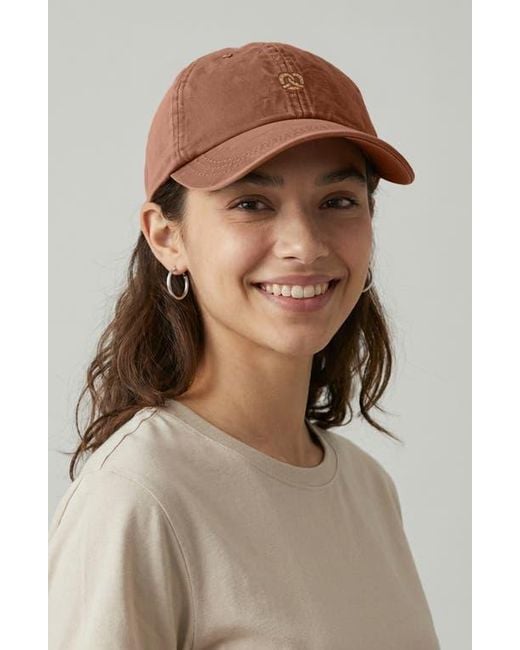 Alix White Pretzel Dad Cap