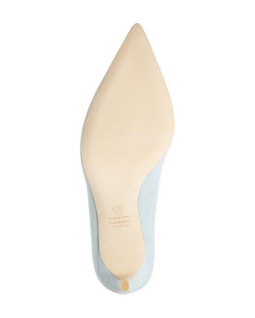 Stuart Weitzman Blue Stuart Power 75 Pump