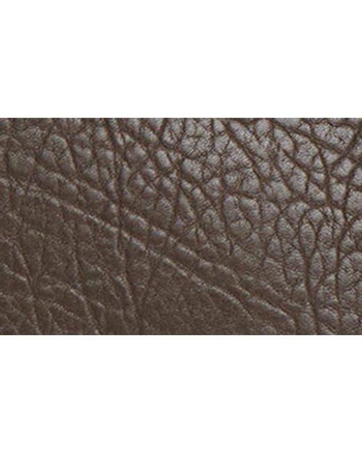 Mansur Gavriel Brown Fortuna Leather Bowling Bag