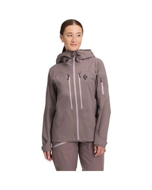 Black Diamond Brown Recon Lt Shell Jacket