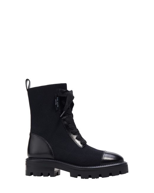 Kate Spade Black Winton Lace-up Boot