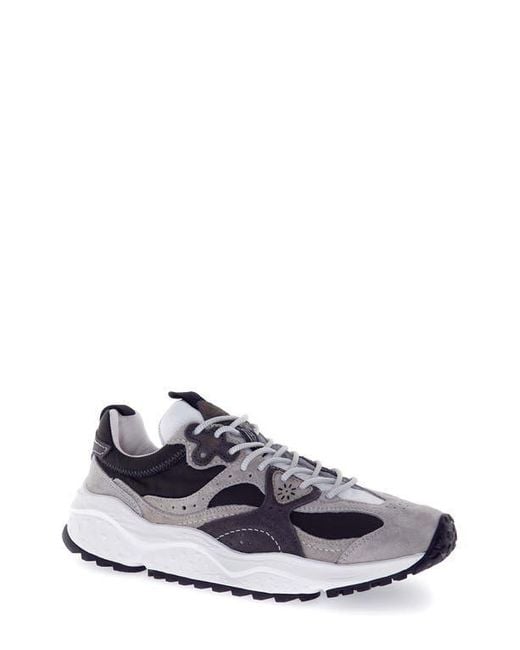 Flower Mountain Blue Wave Sneaker for men