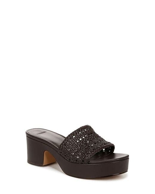 Vince Multicolor Margo Woven Platform Sandal