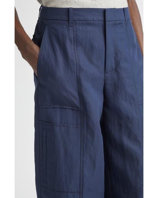 Vince Blue Fluid Utility Pants
