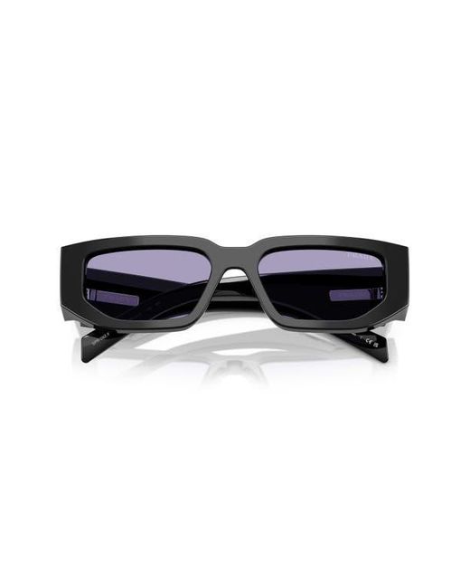Prada Multicolor 55Mm Rectangular Sunglasses