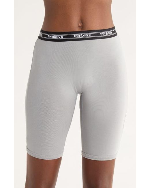 TOMBOYX Gray Stretch Modal 9-Inch Boxer Briefs