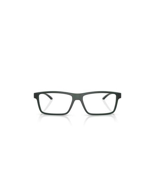 Arnette Green 56Mm Rectangle Optical Glasses