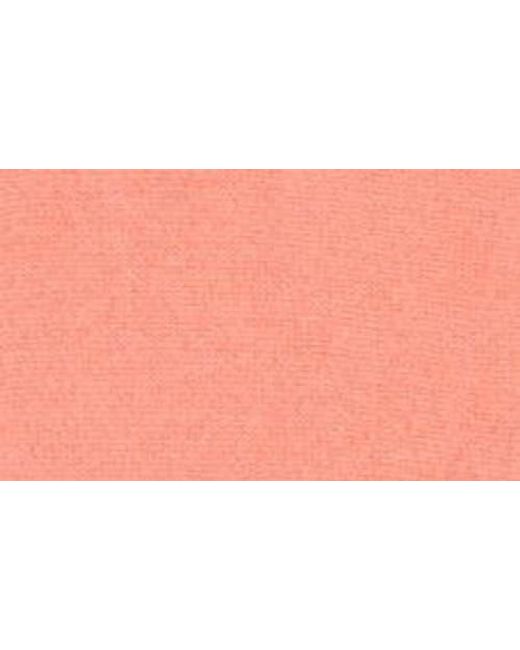 Caslon Red Short Sleeve Merino Wool Blend Crewneck Sweater
