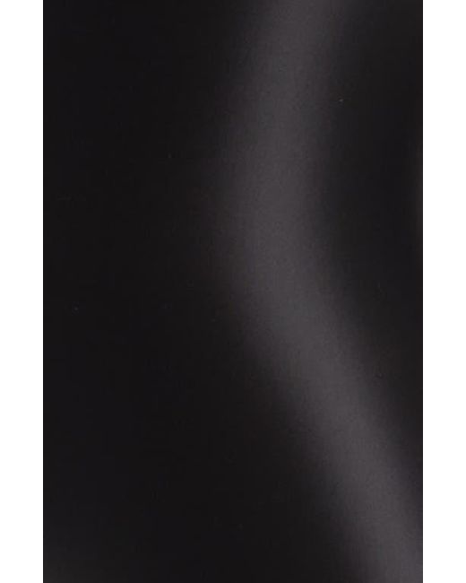 High Heel Jungle Black Mercury Shiny Opaque High Waist Tights